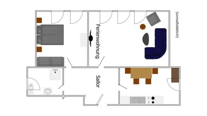 ferienwohnungen-deichgraf Loxstedt Zimmer foto